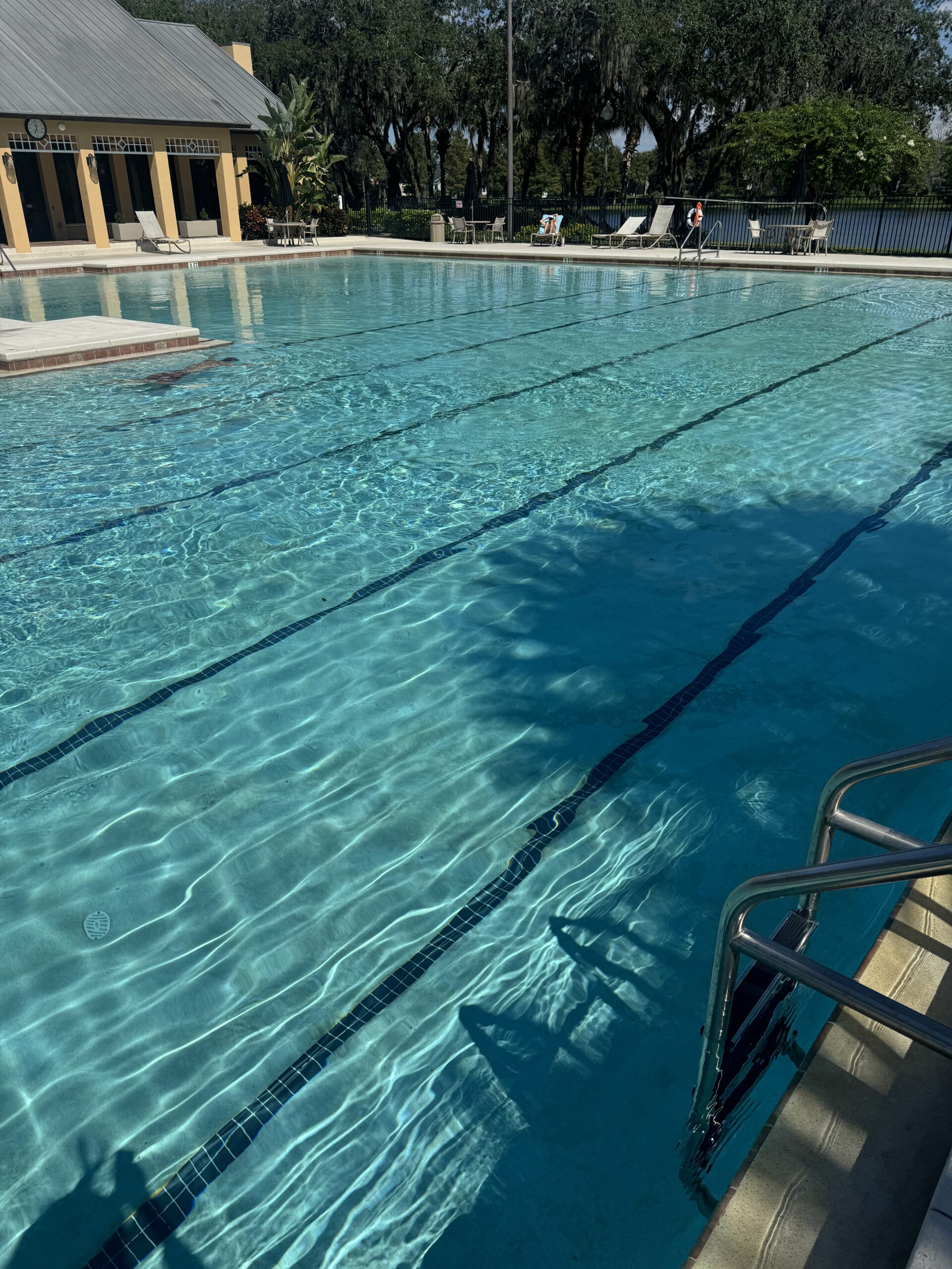 Resultado de trabalho em piscina