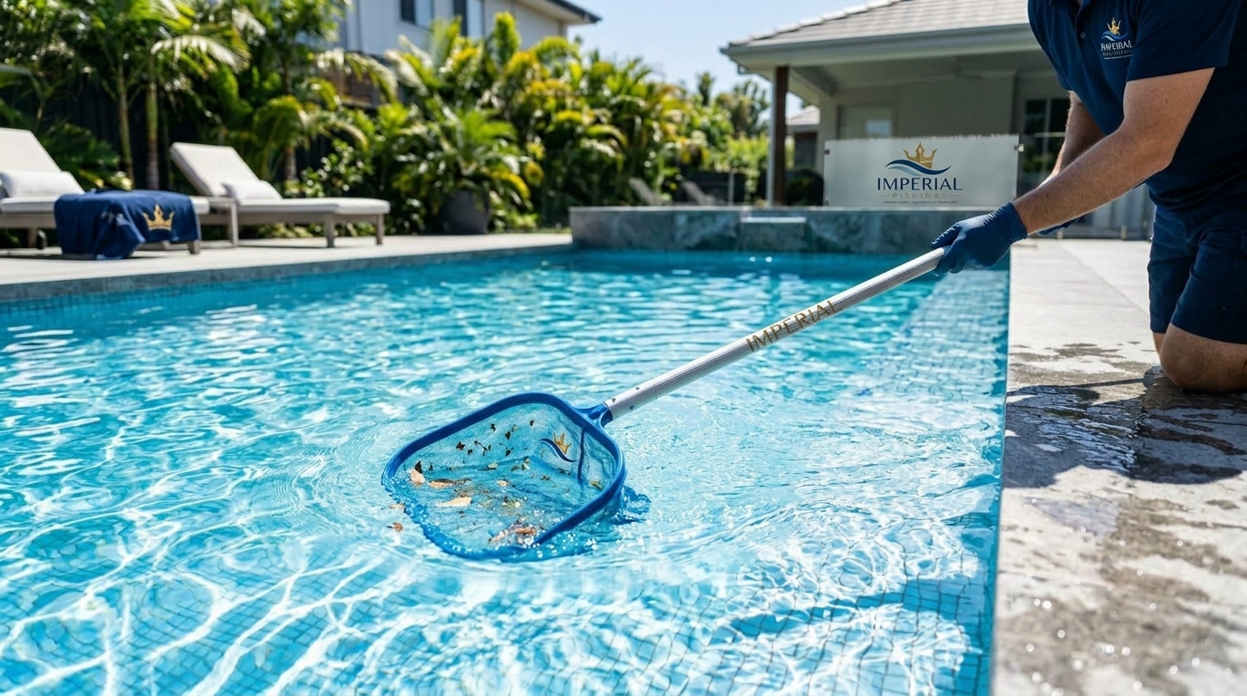 Limpeza e manutenção da piscina